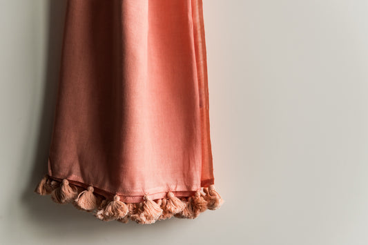 SIGNATURE Short Tassels - Peach - Noor xo ™