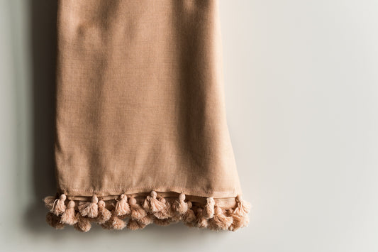 SIGNATURE Short Tassels - Sand - Noor xo ™