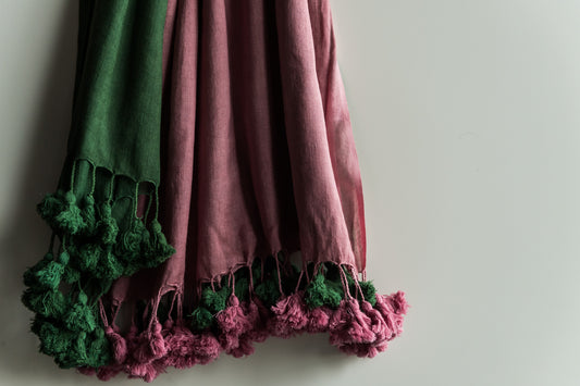 SIGNATURE Long Tassel Ombre - JUNGLE - Noor xo ™
